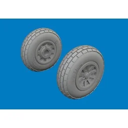 P-51D wheels block tread for Arma Hobby, 1/72 - Eduard Accessories ...