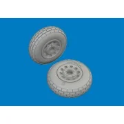 P-51D wheels block tread for Arma Hobby - Eduard Accessories 672442