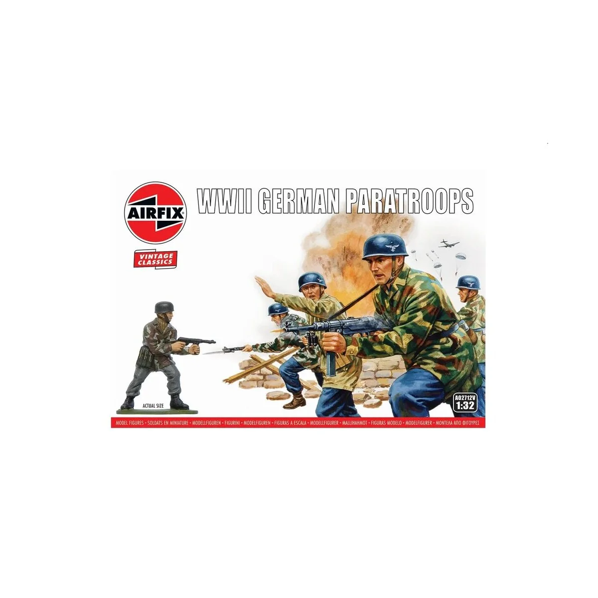 WWII German Paratroops - Airfix A02712V