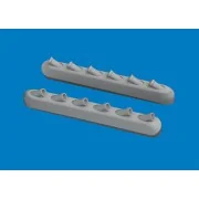 P-51D exhaust stacks w/ fairing PRINT for Arma Hobby, 1/72 - Eduard...