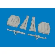 P-51D undercarriage legs PRINT for Arma Hobby, 1/72 - Eduard Access... P-51D undercarriage legs PRINT for Arma Hobby, 1/72 - Eduard Access...