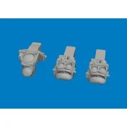 P-51D gun sights PRINT for Arma Hobby, 1/72 - Eduard Accessories 67...