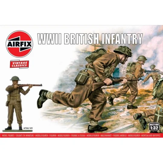 WWII British Infantry, 1/32 - Airfix A02718V