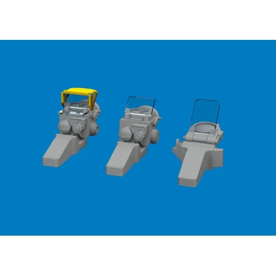 P-51D gun sights PRINT for Arma Hobby, 1/72 - Eduard Accessories 67...