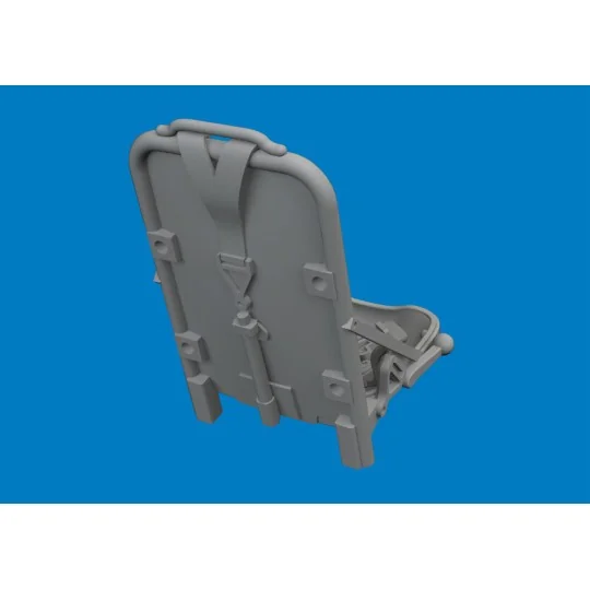 P-51D seat w/ integral seat belts PRINT for Arma Hobby - Eduard Acc...