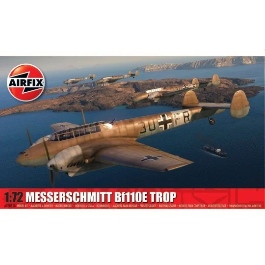Messerschmitt Bf110E/E-2 TROP - Airfix A03081A