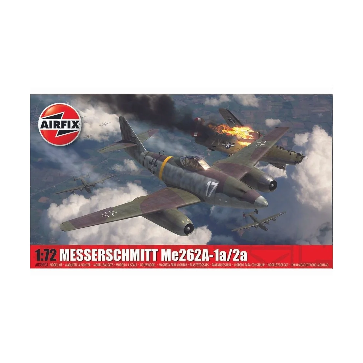 Messerschmitt Me262A-1a/2a, 1/72 - Airfix A03090A