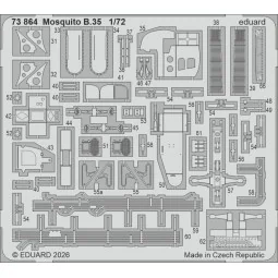 Mosquito B.35 for Airfix, 1/72 - Eduard Accessories 73864