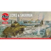 LCM3 & Sherman Tank, 1/76 - Airfix A03301V LCM3 & Sherman Tank, 1/76 - Airfix A03301V
