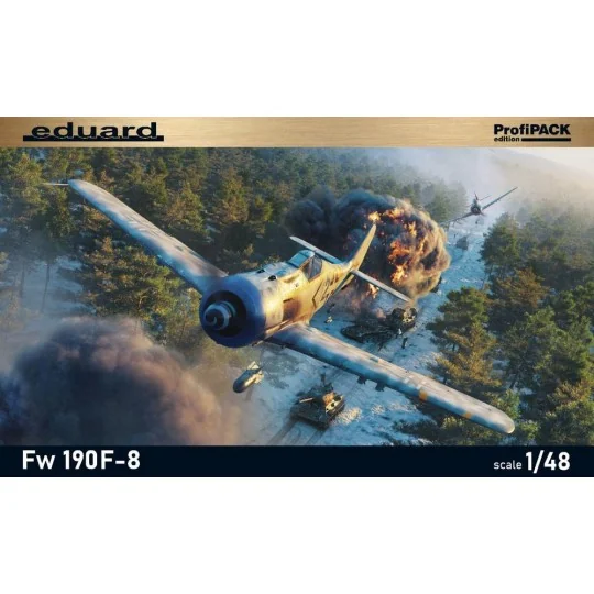 Fw 190F-8, Profipack, 1/48 - Eduard Plastic Kits 82139