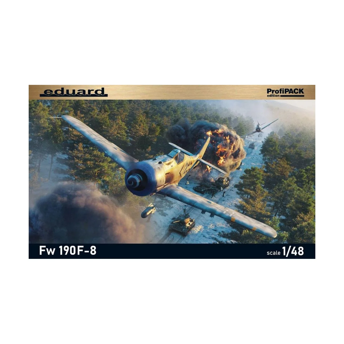 Fw 190F-8, Profipack, 1/48 - Eduard Plastic Kits 82139