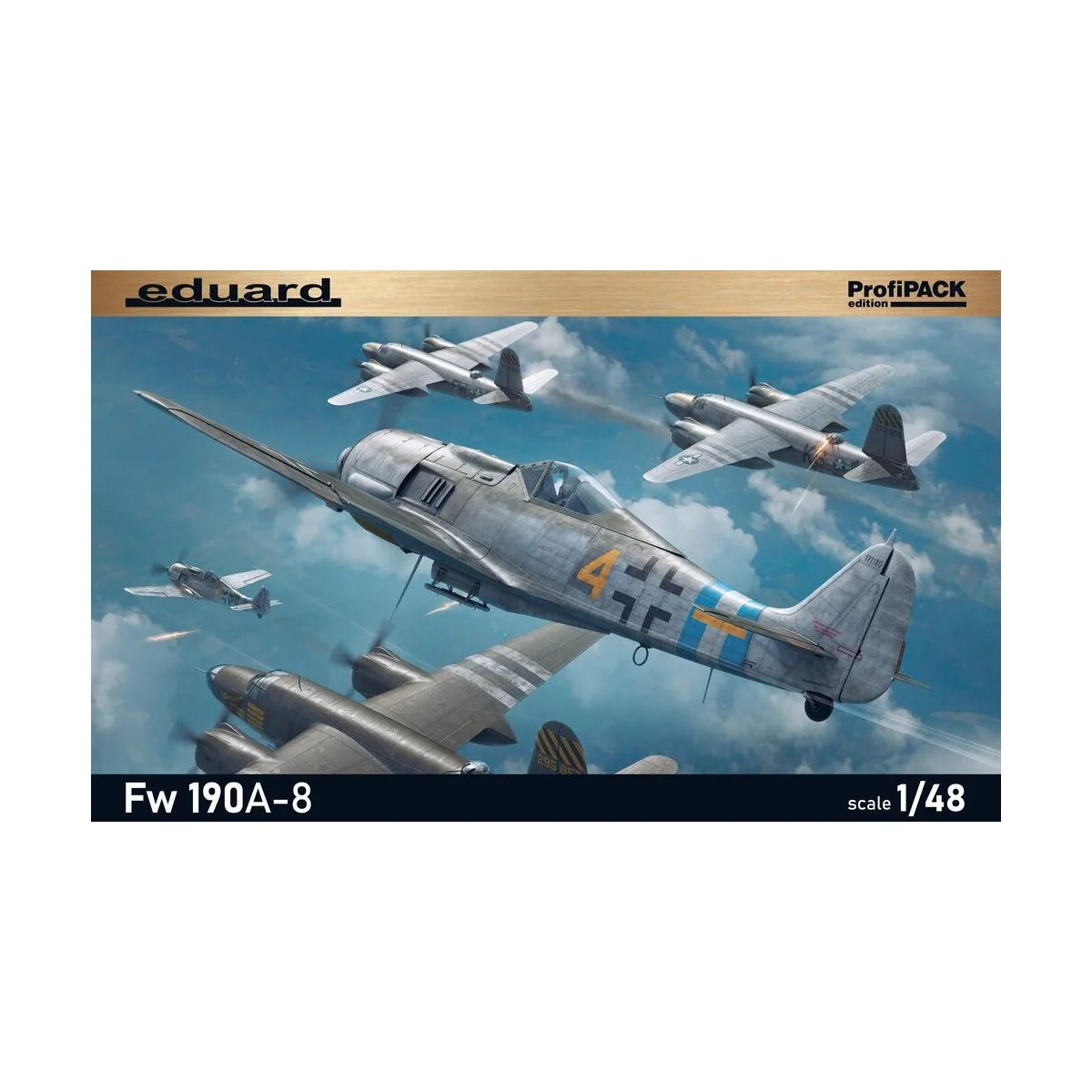 Fw 190A-8, 1/48 - Eduard Plastic Kits 82147