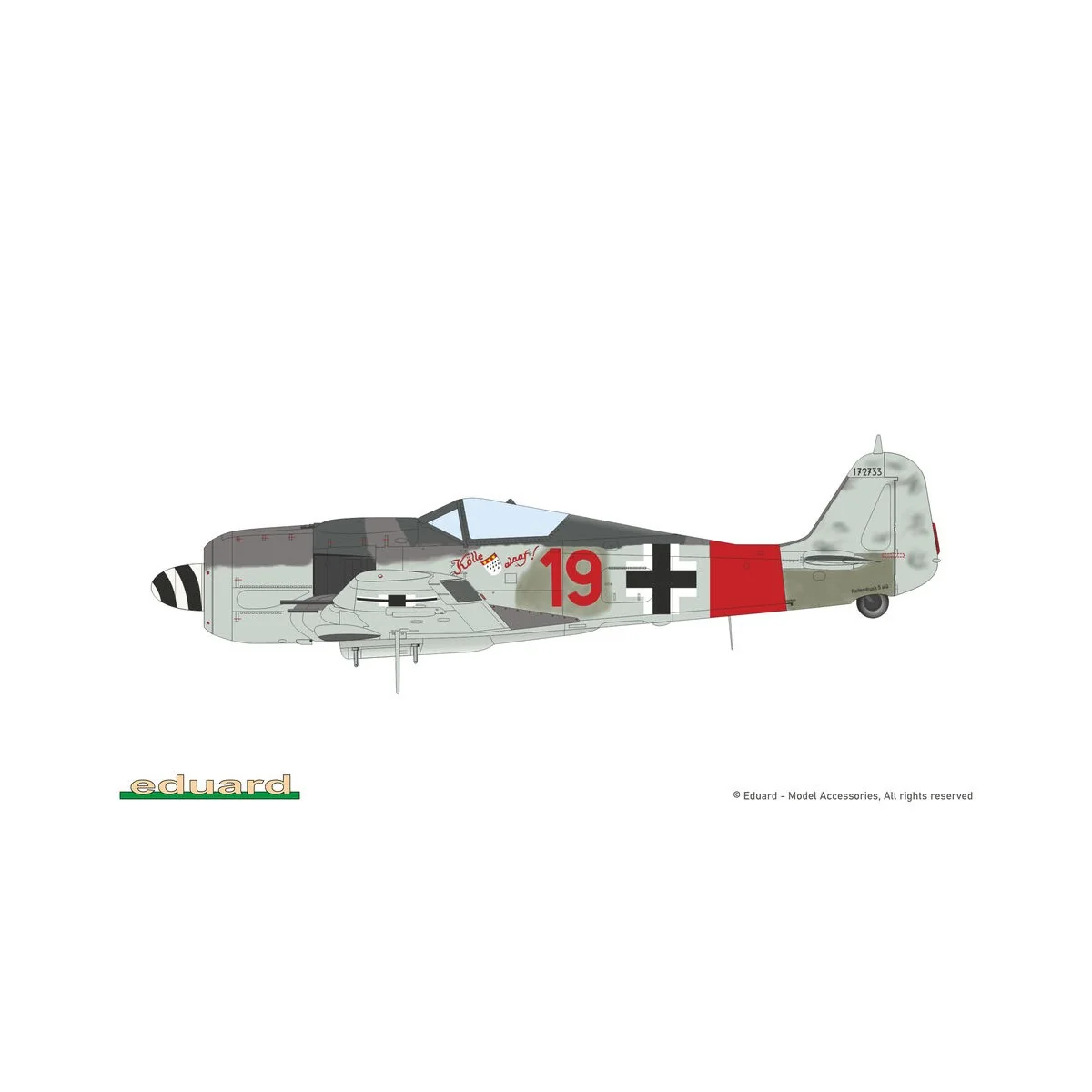 Fw 190A-8, 1/48 - Eduard Plastic Kits 82147