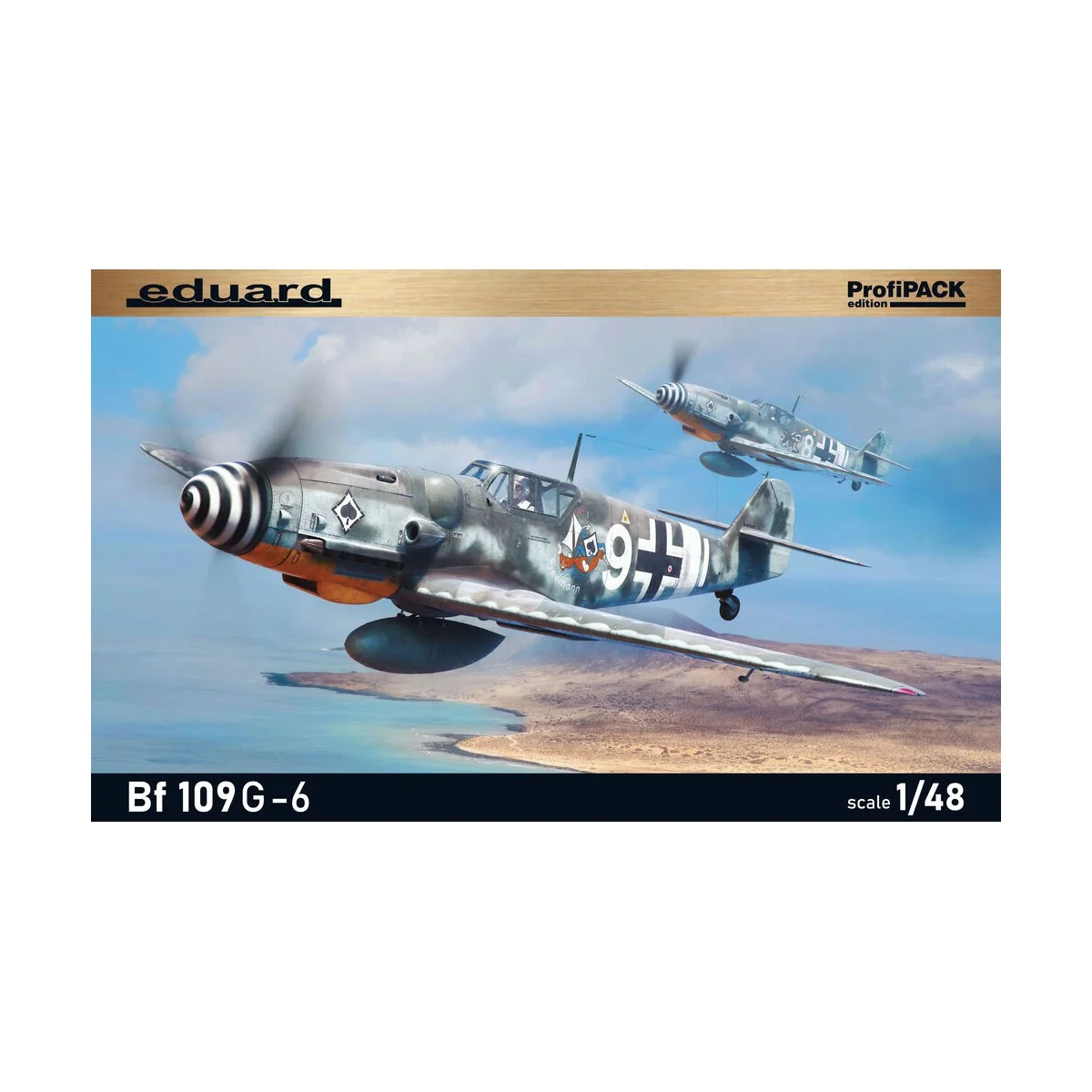 Bf 109G-6, 1/48 - Eduard Plastic Kits 82167