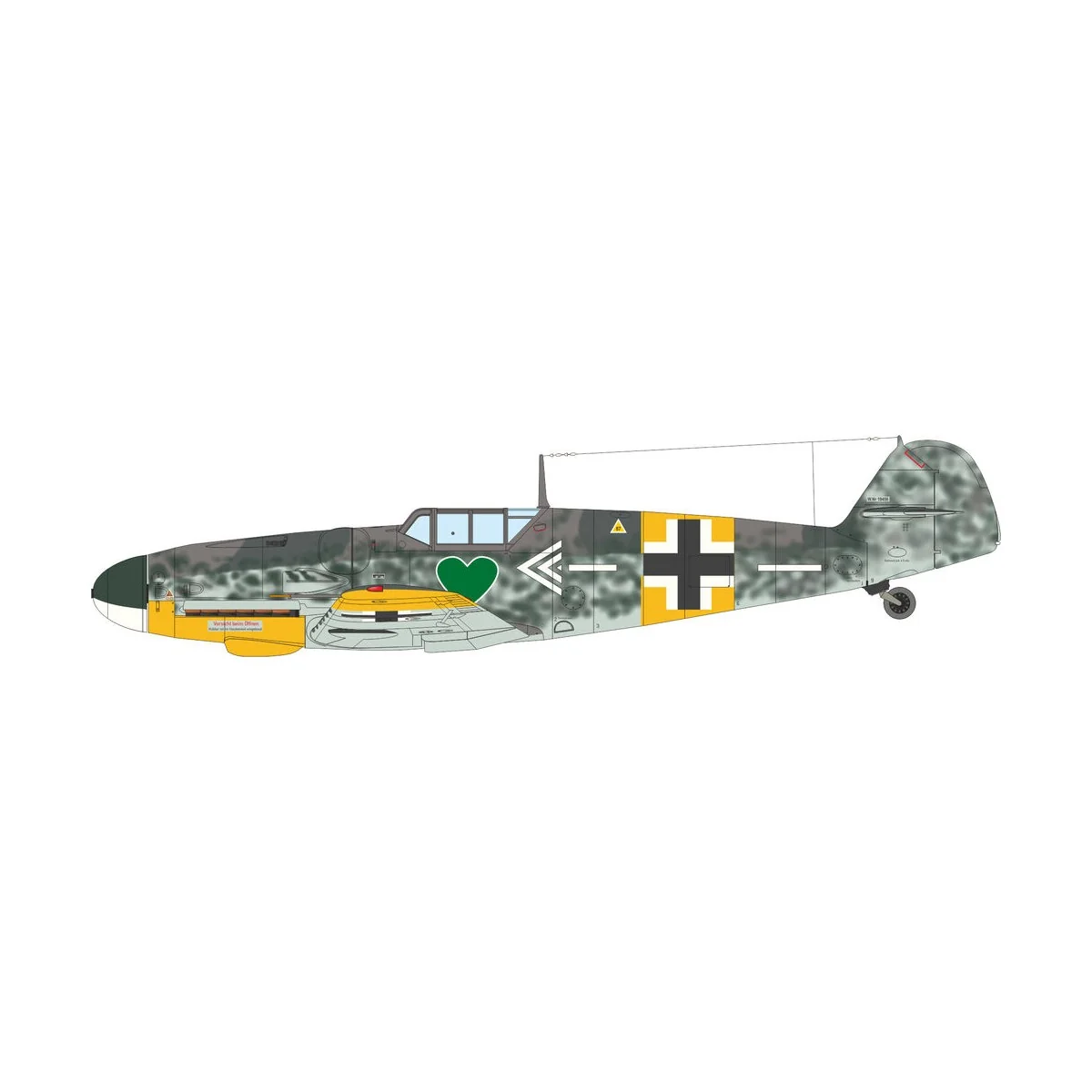 Bf 109G-6, 1/48 - Eduard Plastic Kits 82167