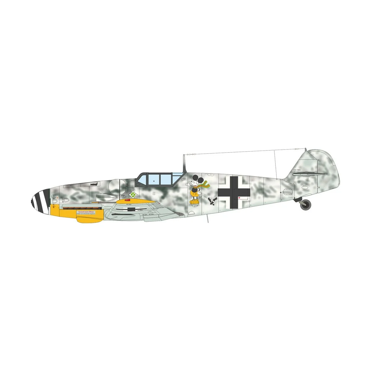 Bf 109G-6, 1/48 - Eduard Plastic Kits 82167