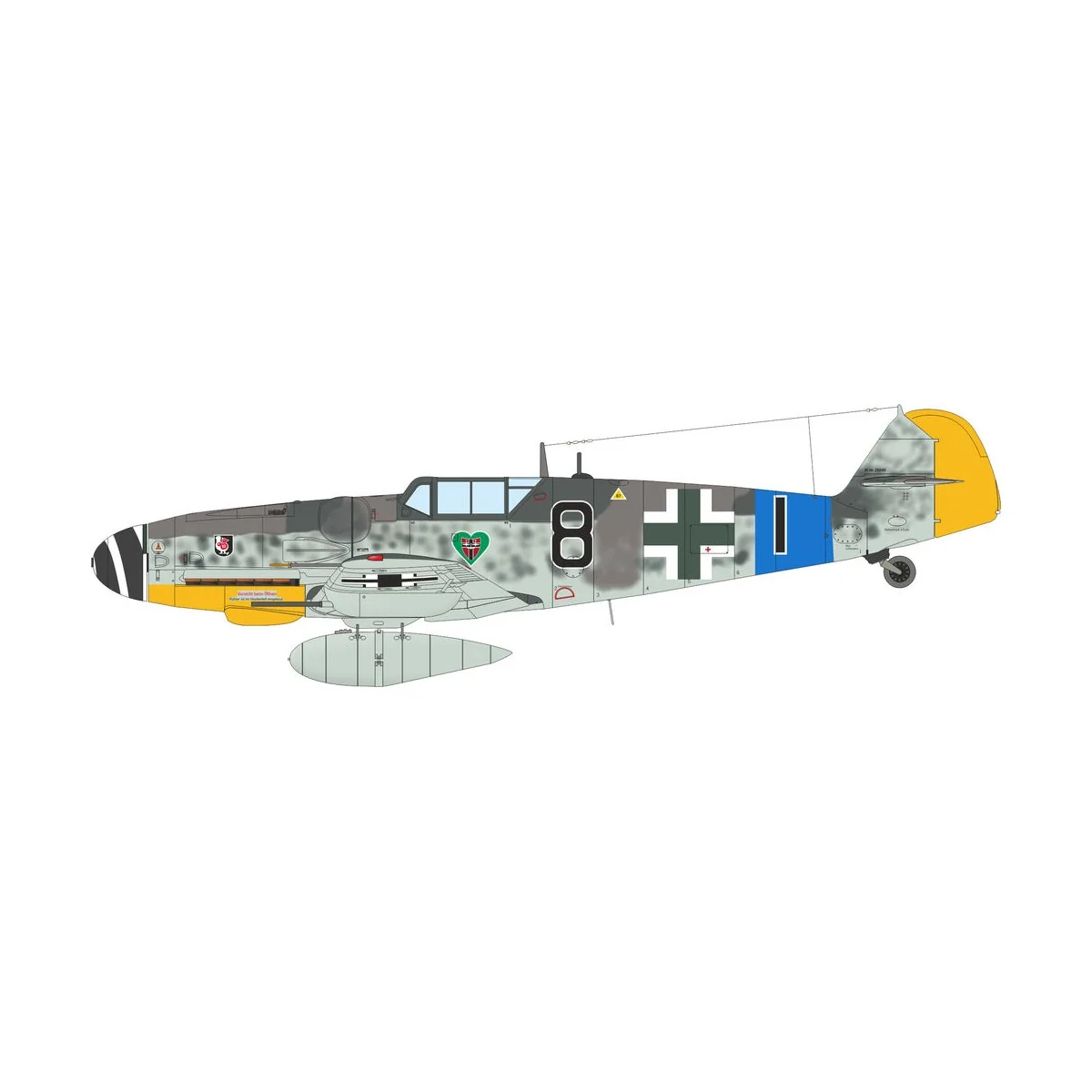 Bf 109G-6, 1/48 - Eduard Plastic Kits 82167