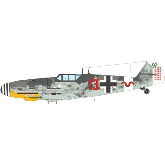 Bf 109G-6, 1/48 - Eduard Plastic Kits 82167