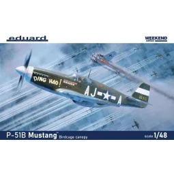 P-51B/C Mustang Birdcage canopy, 1/48 - Eduard Plastic Kits 84209