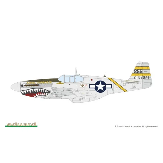 P-51B/C Mustang Birdcage canopy, 1/48 - Eduard Plastic Kits 84209 P-51B/C Mustang Birdcage canopy, 1/48 - Eduard Plastic Kits 84209