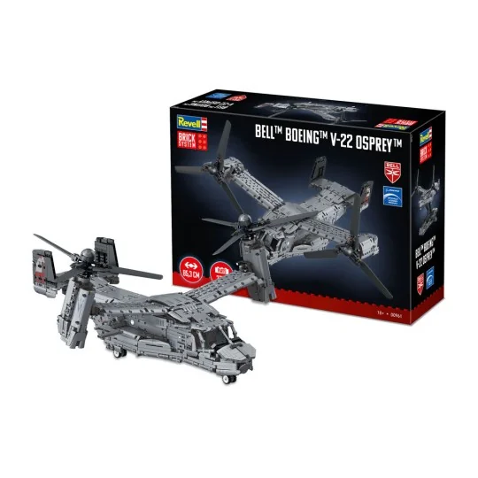 Bell Boeing V-22 Osprey - Brick System, 1/25 - Revell 00961 Bell Boeing V-22 Osprey - Brick System, 1/25 - Revell 00961