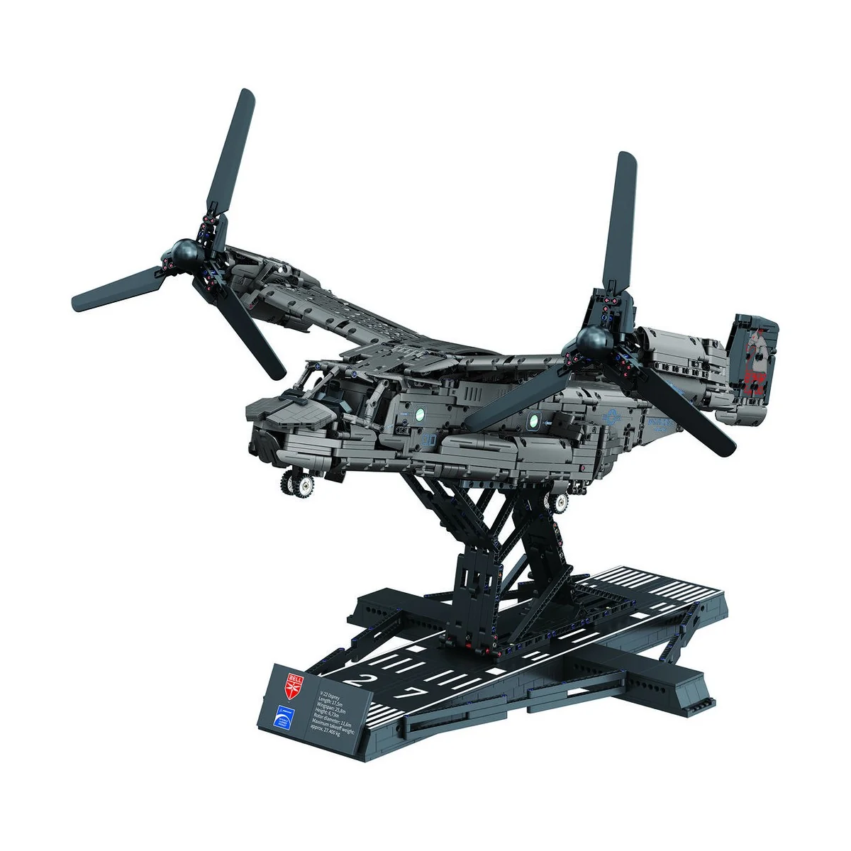 Bell Boeing V-22 Osprey - Brick System, 1/25 - Revell 00961 Bell Boeing V-22 Osprey - Brick System, 1/25 - Revell 00961