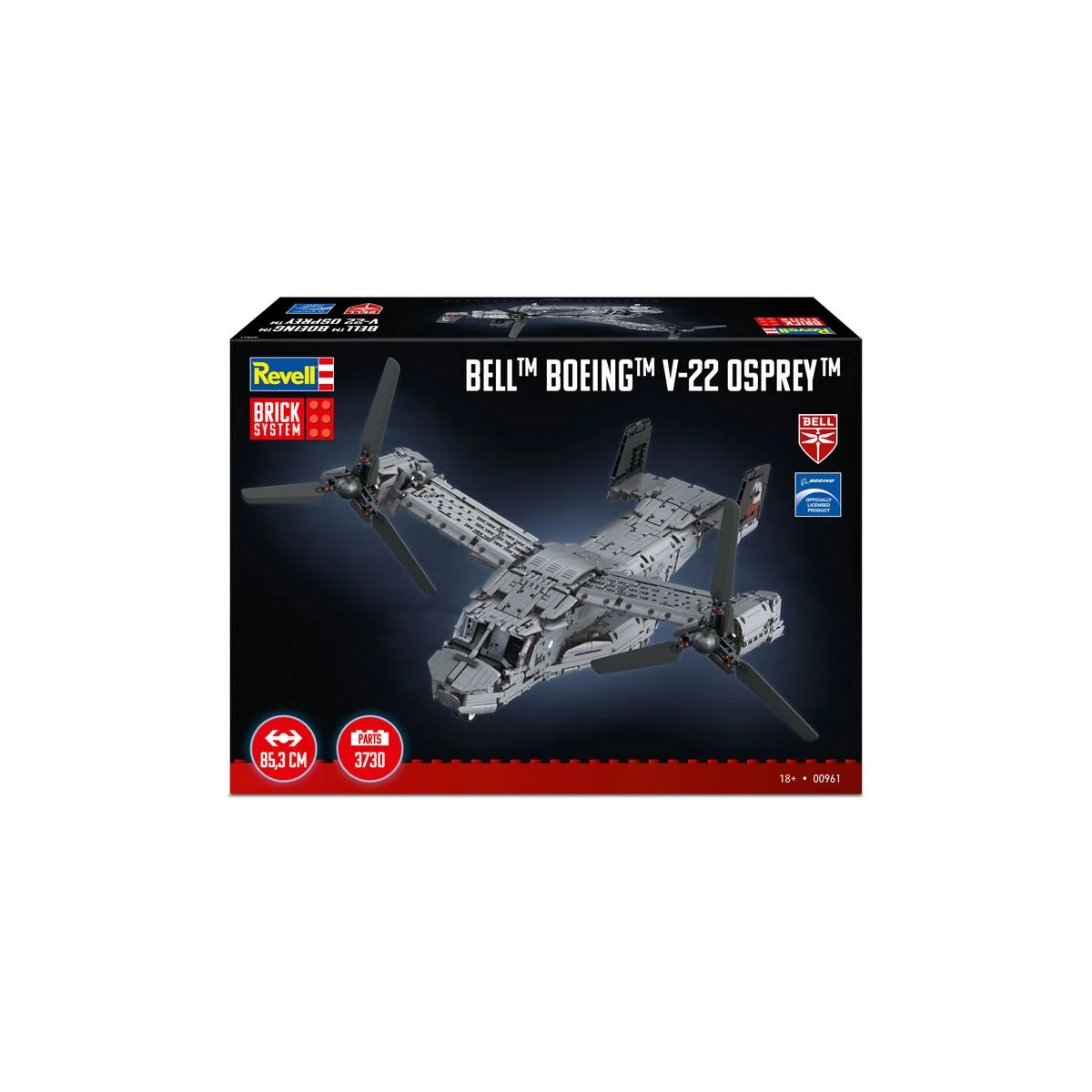 Bell Boeing V-22 Osprey - Brick System, 1/25 - Revell 00961 Bell Boeing V-22 Osprey - Brick System, 1/25 - Revell 00961