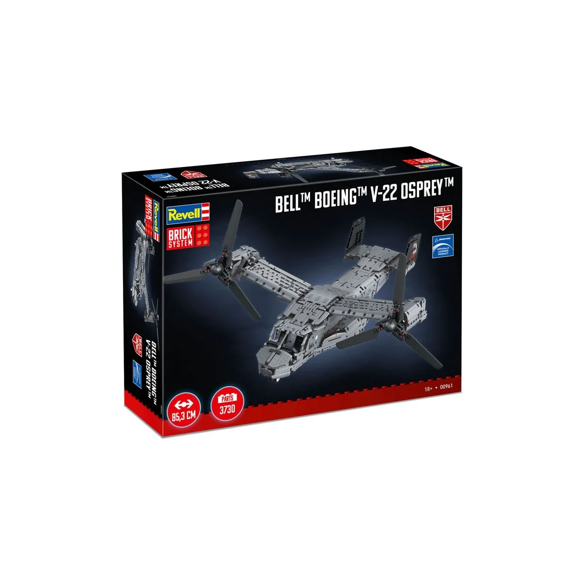 Bell Boeing V-22 Osprey - Brick System, 1/25 - Revell 00961 Bell Boeing V-22 Osprey - Brick System, 1/25 - Revell 00961