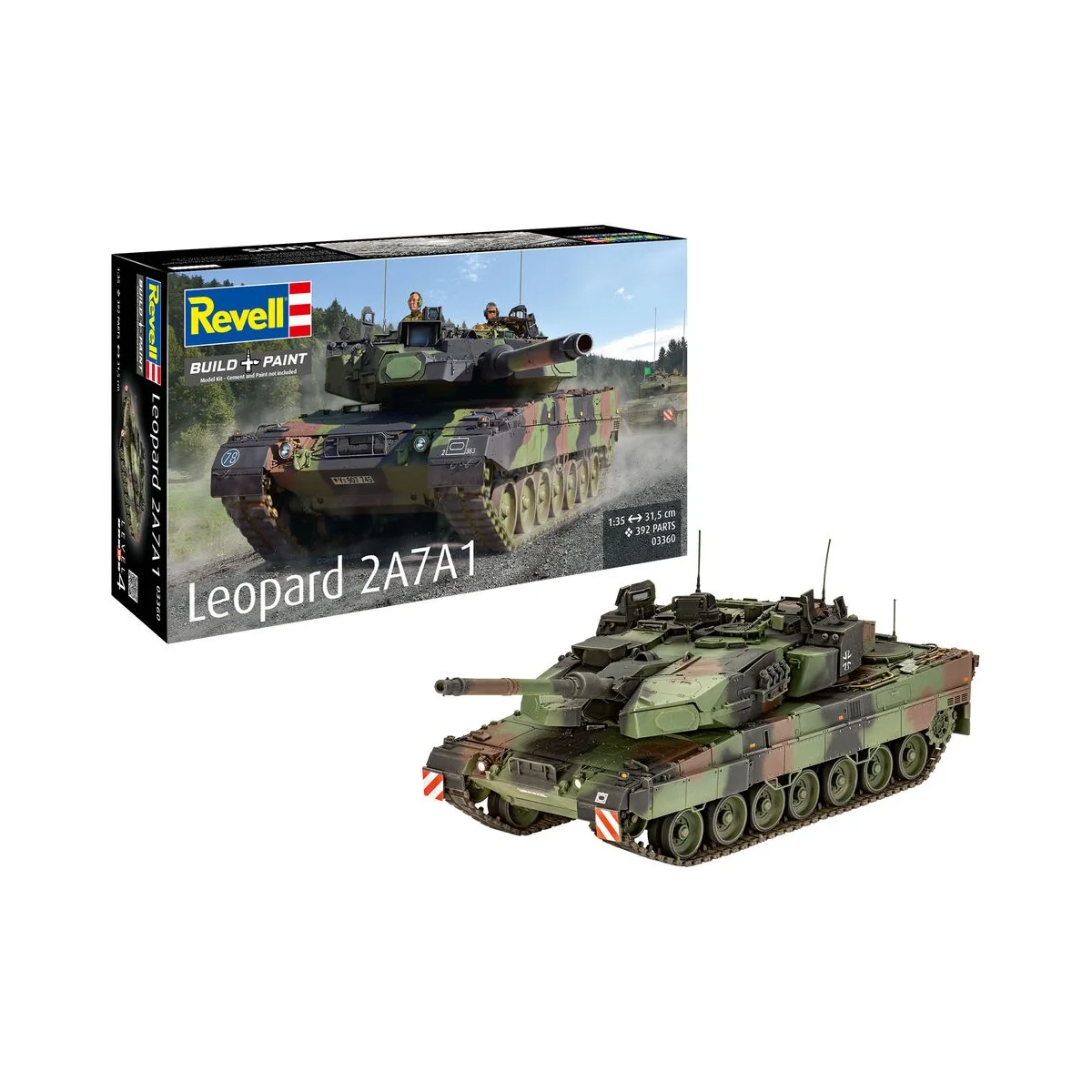 Leopard 2A7A1, 1/35 - Revell 03360 Leopard 2A7A1, 1/35 - Revell 03360