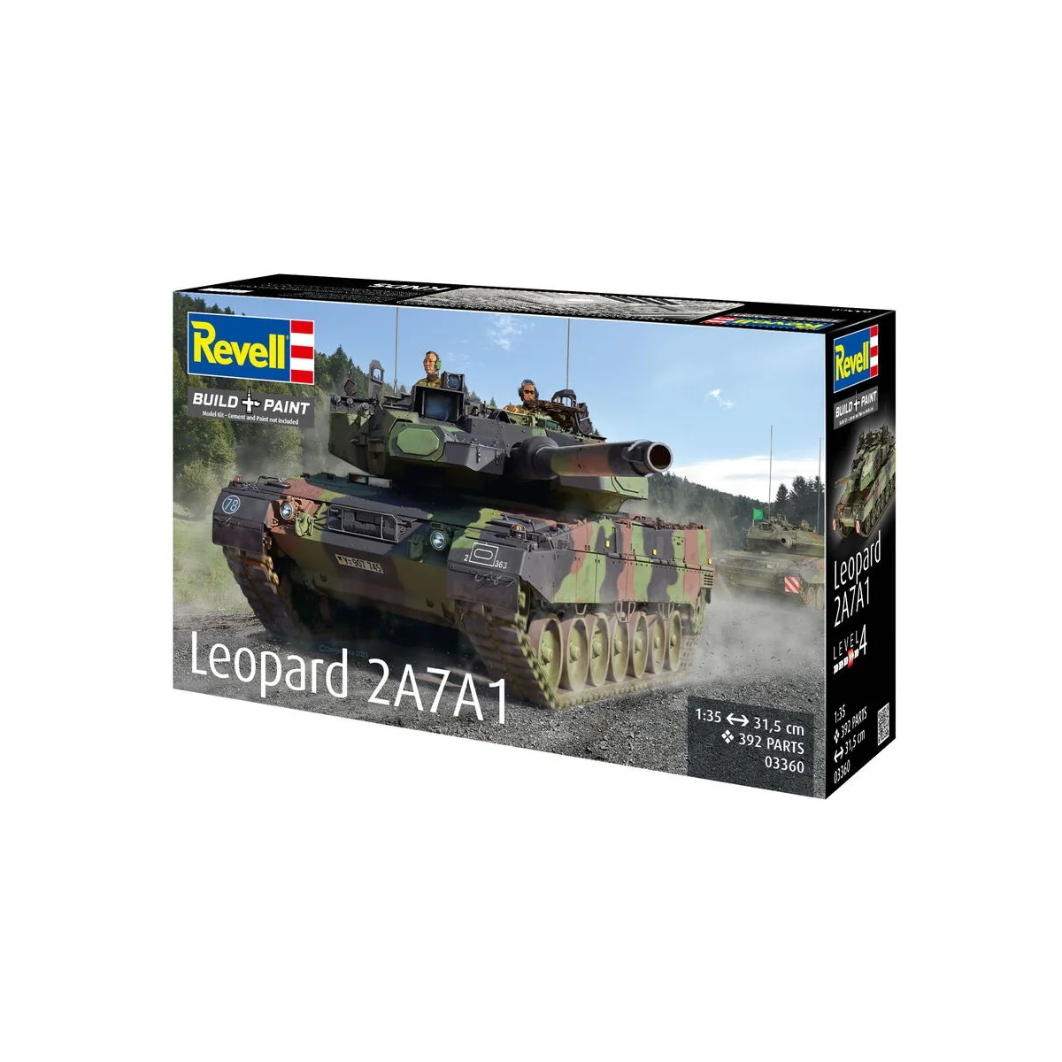 Leopard 2A7A1, 1/35 - Revell 03360 Leopard 2A7A1, 1/35 - Revell 03360