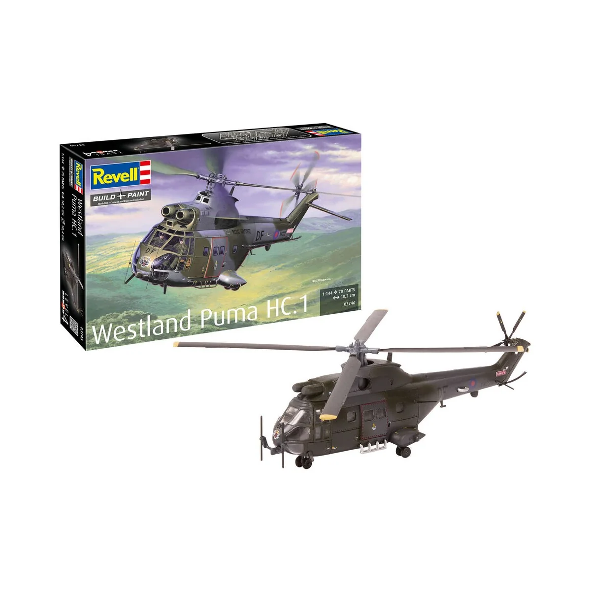 Westland Puma HC.1, 1/144 - Revell 03746 Westland Puma HC.1, 1/144 - Revell 03746