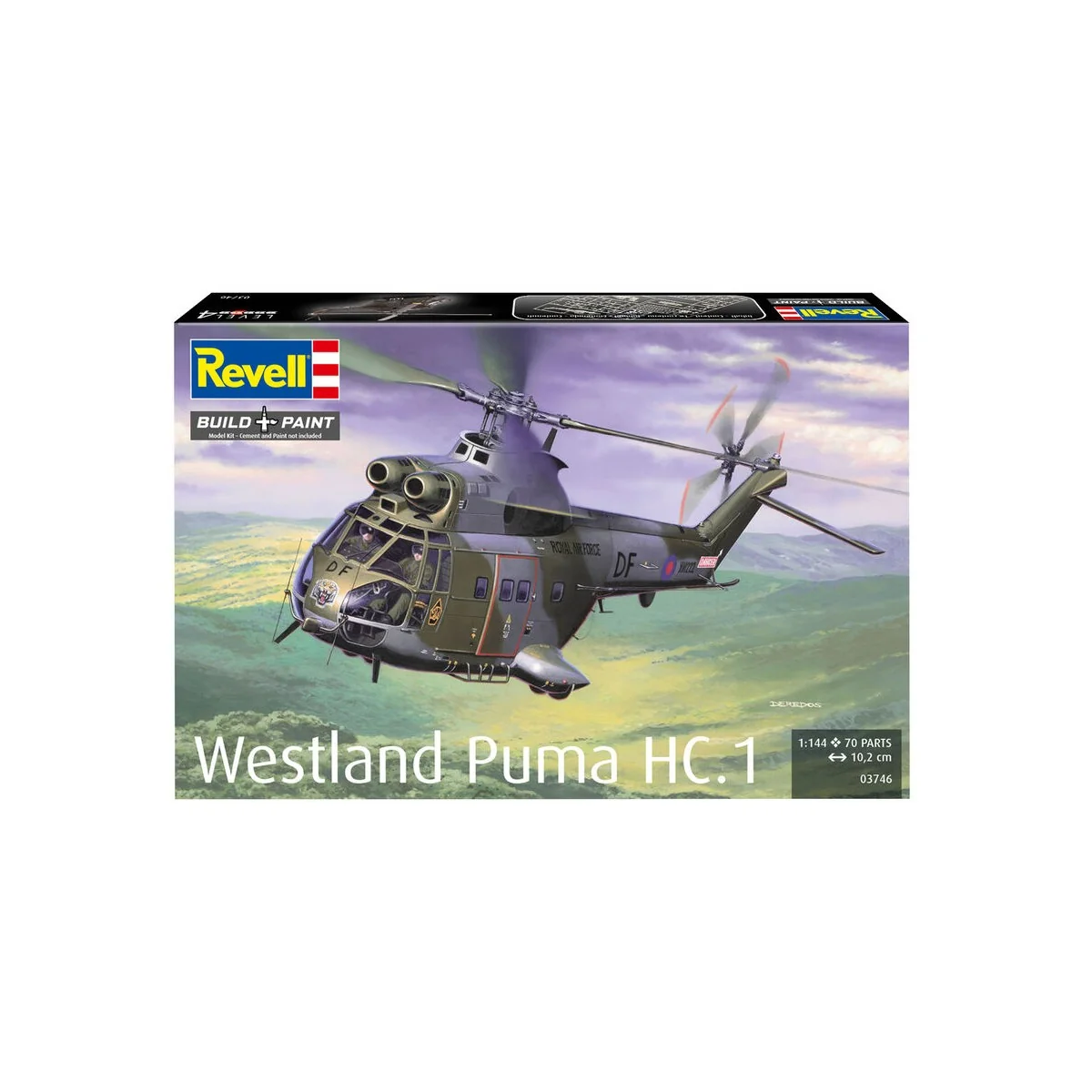 Westland Puma HC.1, 1/144 - Revell 03746 Westland Puma HC.1, 1/144 - Revell 03746