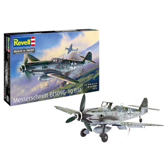 Messerschmitt Bf109G-10 Erla, 1/32 - Revell 03752 Messerschmitt Bf109G-10 Erla, 1/32 - Revell 03752