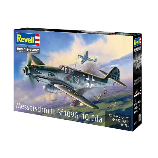 Messerschmitt Bf109G-10 Erla, 1/32 - Revell 03752 Messerschmitt Bf109G-10 Erla, 1/32 - Revell 03752