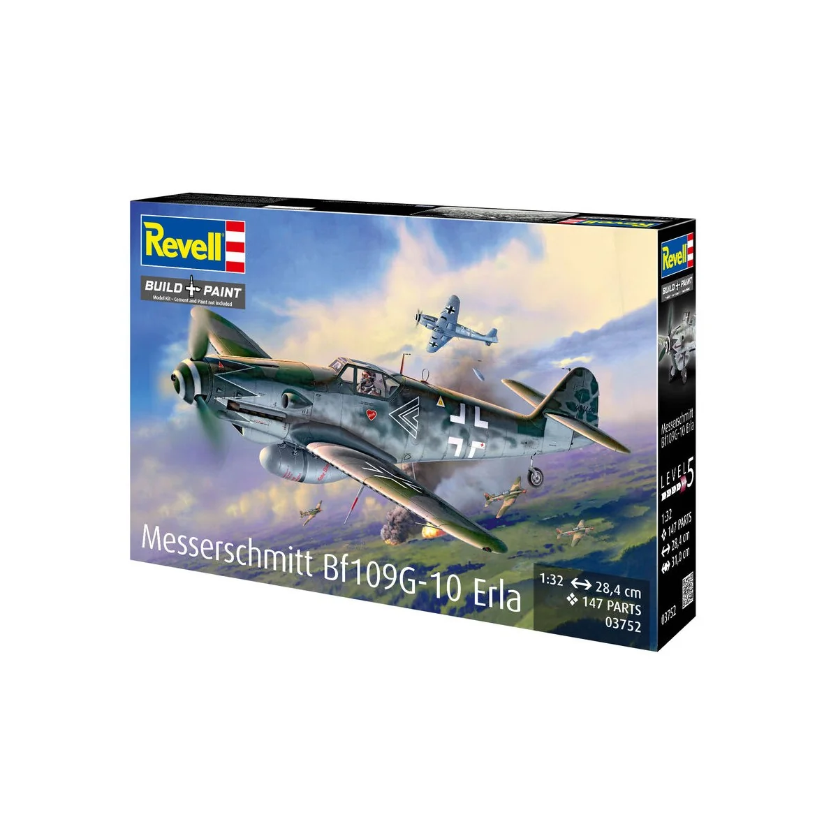 Messerschmitt Bf109G-10 Erla, 1/32 - Revell 03752 Messerschmitt Bf109G-10 Erla, 1/32 - Revell 03752