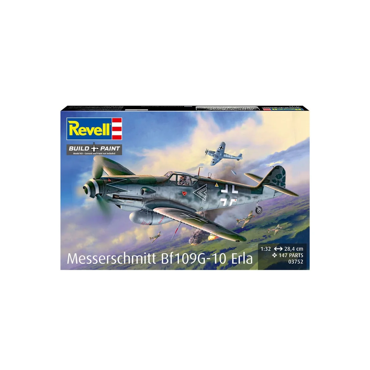 Messerschmitt Bf109G-10 Erla, 1/32 - Revell 03752 Messerschmitt Bf109G-10 Erla, 1/32 - Revell 03752