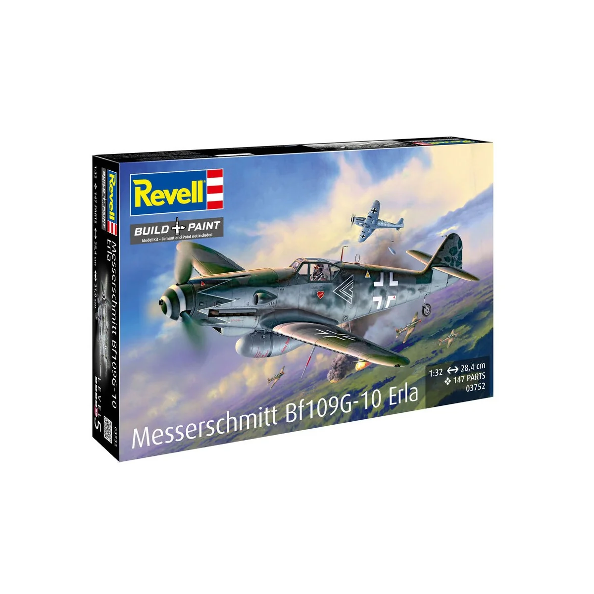 Messerschmitt Bf109G-10 Erla, 1/32 - Revell 03752 Messerschmitt Bf109G-10 Erla, 1/32 - Revell 03752