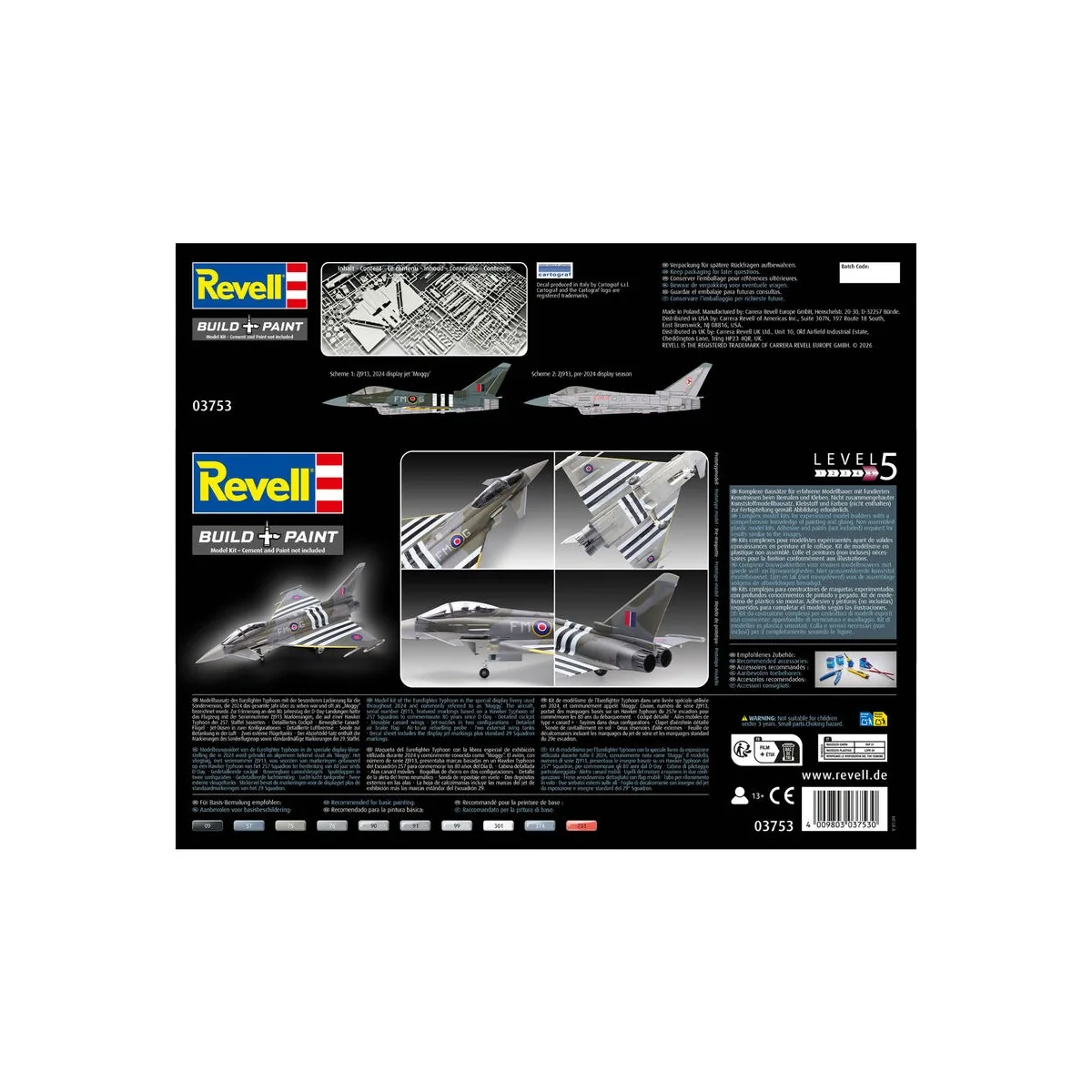 Eurofighter Typhoon FGR.4, 1/48 - Revell 03753