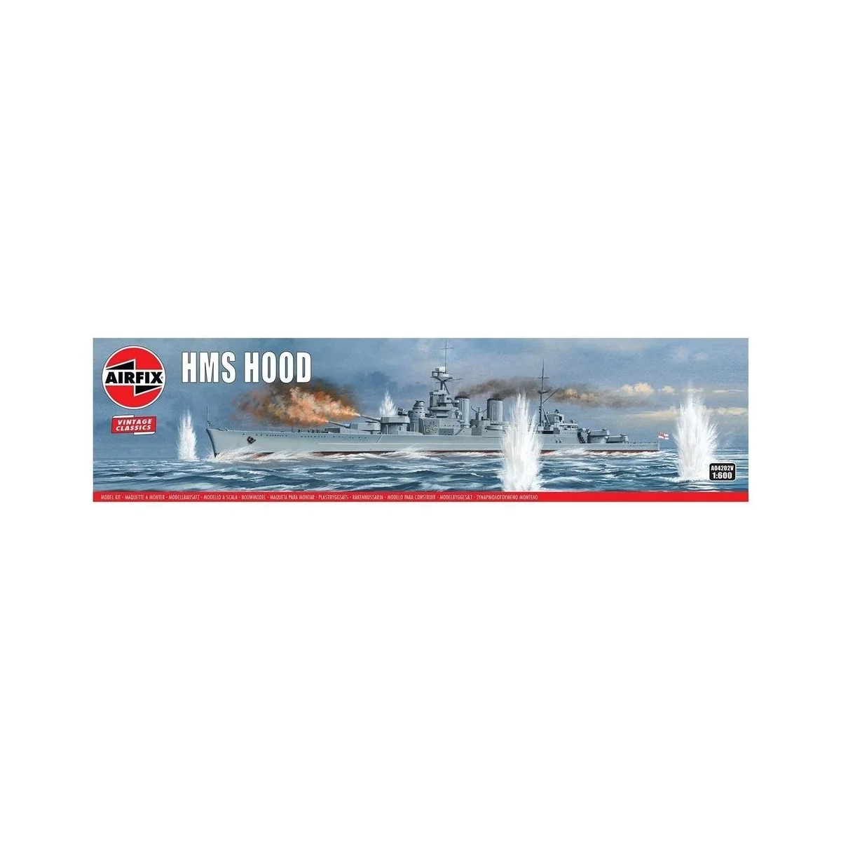 HMS Hood, Vintage Classics, 1/600 - Airfix A04202V HMS Hood, Vintage Classics, 1/600 - Airfix A04202V