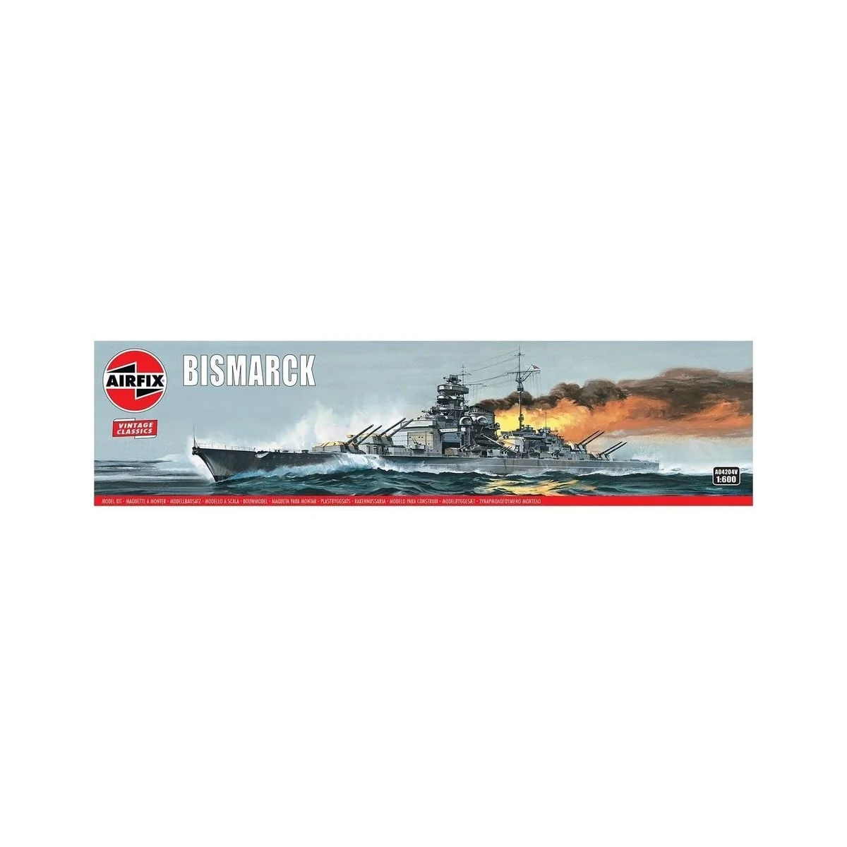 Bismarck, Vintage Classics, 1/600 - Airfix A04204V