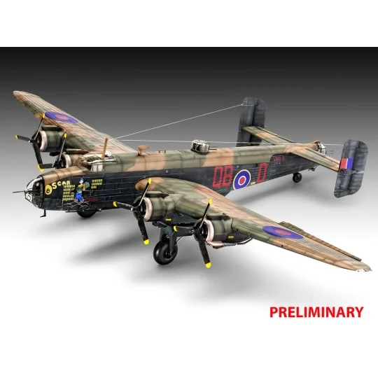 Handley Page Halifax B Mk.III, 1/72 - Revell 03756 Handley Page Halifax B Mk.III, 1/72 - Revell 03756
