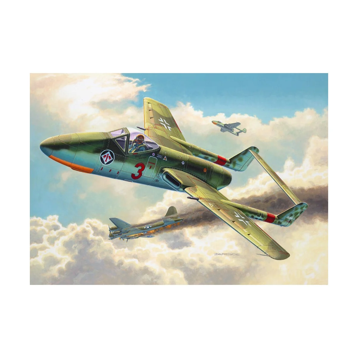 Focke-Wulf TL Jäger Flitzer - P-Series, 1/72 - Revell 03761 Focke-Wulf TL Jäger Flitzer - P-Series, 1/72 - Revell 03761