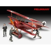 Fokker Triplane DR.1 - 75 Years Plastic Modelling, 1/28 - Revell 03762 Fokker Triplane DR.1 - 75 Years Plastic Modelling, 1/28 - Revell 03762