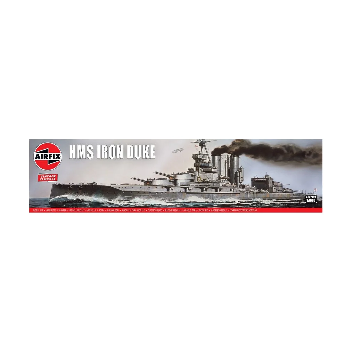 HMS Iron Duke, 1/600 - Airfix A04210V HMS Iron Duke, 1/600 - Airfix A04210V