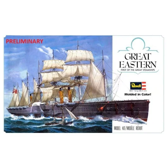 Great Eastern - 75 Years Plastic Modelling, 1/388 - Revell 05608