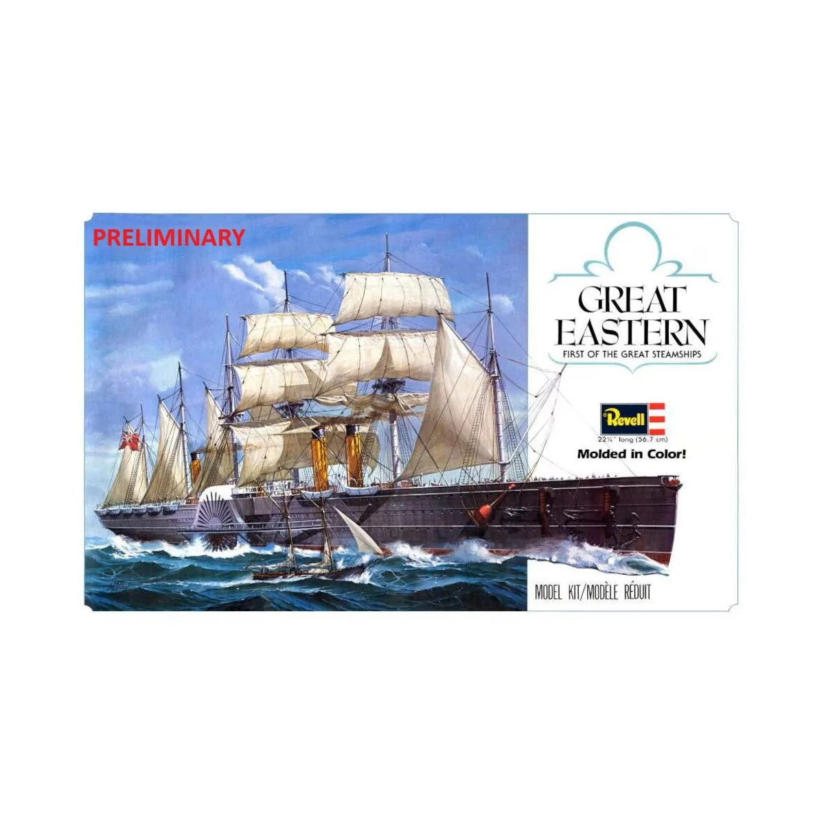 Great Eastern - 75 Years Plastic Modelling, 1/388 - Revell 05608