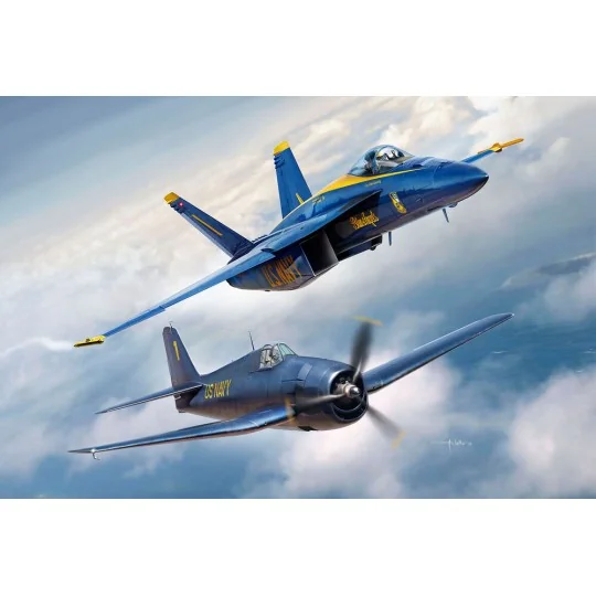 Geschenkset Blue Angels - 80 Jahre, 1/72 - Revell 05613 Geschenkset Blue Angels - 80 Jahre, 1/72 - Revell 05613