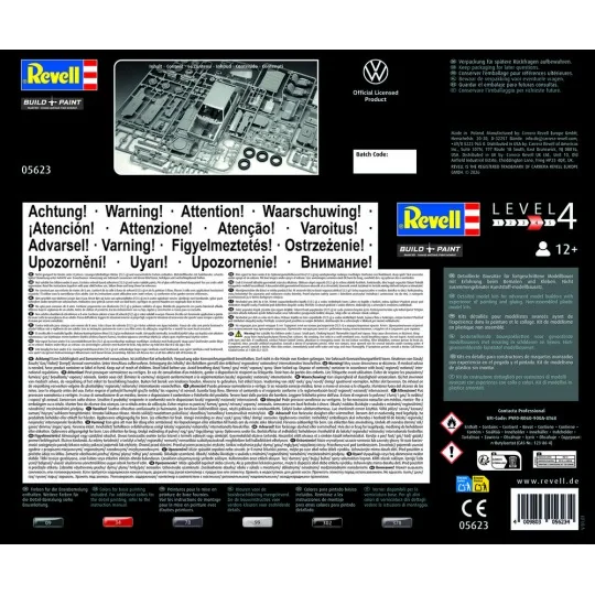 Geschenkset 50 Jahre VW Golf 1 GTi, 1/24 - Revell 05623