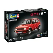 Geschenkset 50 Jahre VW Golf 1 GTi, 1/24 - Revell 05623