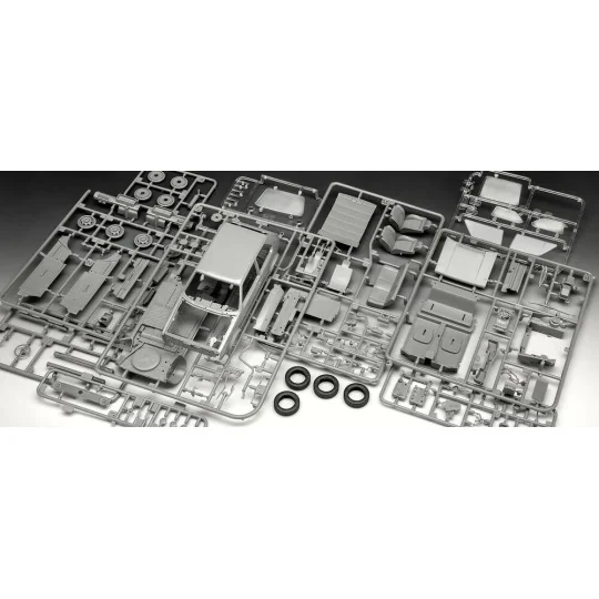 Geschenkset 50 Jahre VW Golf 1 GTi, 1/24 - Revell 05623